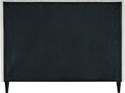 Contemporary wing back / tufted casual style full bed by Meridian additional picture 6