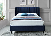 Contemporary wing back / tufted casual style full bed by Meridian additional picture 3
