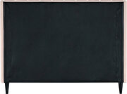 Contemporary wing back / tufted casual style full bed by Meridian additional picture 6