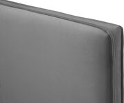 Velvet fabric casual design stand-alone twin bed by Meridian additional picture 7