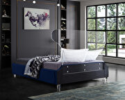 Acrylic wing style headboard platform full bed by Meridian additional picture 2