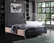 Acrylic wing style headboard platform full bed by Meridian additional picture 3