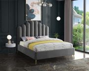 Velvet contemporary floral design full bed by Meridian additional picture 4