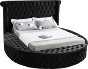 Exclusive round tufted platform bed w/ storage by Meridian additional picture 10