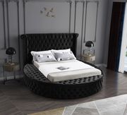 Exclusive round tufted platform full bed w/ storage by Meridian additional picture 8