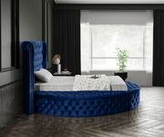 Exclusive round tufted twin platform bed w/ storage by Meridian additional picture 9