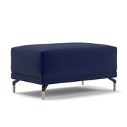 Ultra-modern low-profile EU-made sofa in blue by Meble additional picture 8