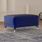 Ultra-modern low-profile EU-made sofa in blue by Meble additional picture 9