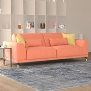 Ultra-modern low-profile EU-made sofa in orange by Meble additional picture 7