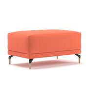 Ultra-modern low-profile EU-made sofa in orange by Meble additional picture 8