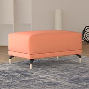 Ultra-modern low-profile EU-made sofa in orange by Meble additional picture 9