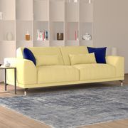 Ultra-modern low-profile EU-made sofa in yellow by Meble additional picture 7