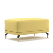 Ultra-modern low-profile EU-made sofa in yellow by Meble additional picture 8