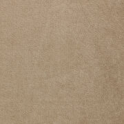 Beige fabric upholstered king bed w/ walnut wood base by Meridian additional picture 7