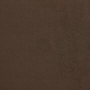 Brown fabric upholstered king bed w/ walnut wood base by Meridian additional picture 8