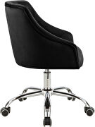 Adjustable height office chair w/ silver base by Meridian additional picture 6
