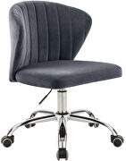 Contemporary channel tufting office chair by Meridian additional picture 3