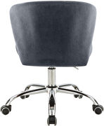 Contemporary channel tufting office chair by Meridian additional picture 5