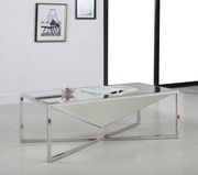 Mirrored glass / chome finish coffee table by Meridian additional picture 2