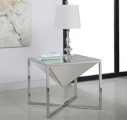 Mirrored glass / chome finish coffee table by Meridian additional picture 3