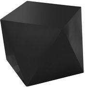 Black diamond-shape coffee table by Meridian additional picture 4
