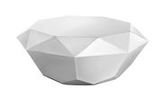 Silver diamond-shape coffee table by Meridian additional picture 2