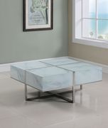 Glass marble design coffee table by Meridian additional picture 2