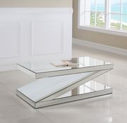 Mirrored design Z-shaped coffee table by Meridian additional picture 2