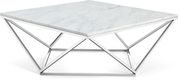 Genuine marble top design modern coffee table by Meridian additional picture 2