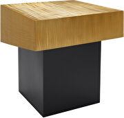 Rich gold / black metal end table in glam style by Meridian additional picture 3