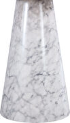 White round marble top end table by Meridian additional picture 3