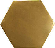 Gold hexagon shape stylish coffee table by Meridian additional picture 8