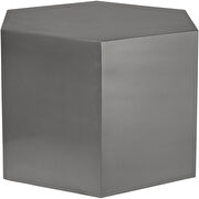 Silver hexagon shape stylish coffee table by Meridian additional picture 5
