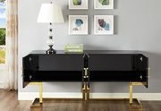 Black/gold buffet /console table by Meridian additional picture 2