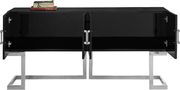Black / chrome modern cabinet / buffet by Meridian additional picture 3