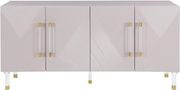 Contemporary pink lacquer buffet / server by Meridian additional picture 2