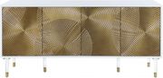 Contemporary golden / white laquer buffet by Meridian additional picture 4