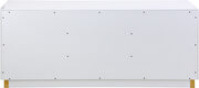 Contemporary white lacquer server / buffet by Meridian additional picture 4