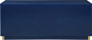 Contemporary navy blue lacquer server / buffet by Meridian additional picture 2