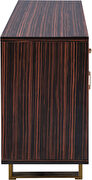 Contemporary brown/ gold buffet / server additional photo 5 of 6