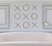 Elegant wall-art in gold by Meridian additional picture 2