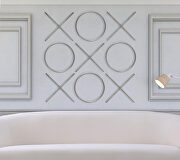 Elegant wall-art in gold, larger version by Meridian additional picture 4