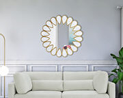 Round wall mirror by Meridian additional picture 2