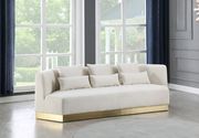 Modular design / gold base contemporary sofa by Meridian additional picture 9