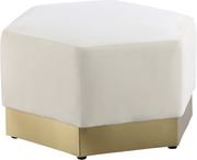 Modular design / gold base cream ottoman by Meridian additional picture 2