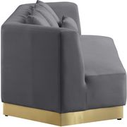 Modular design / gold base contemporary sofa by Meridian additional picture 6