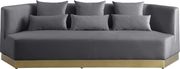 Modular design / gold base contemporary sofa by Meridian additional picture 8