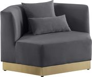 Modular design / gold base contemporary chair by Meridian additional picture 4
