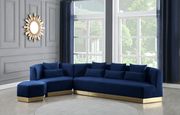 Modular design / gold base contemporary sofa by Meridian additional picture 10