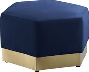 Modular design / gold base contemporary ottoman additional photo 2 of 2